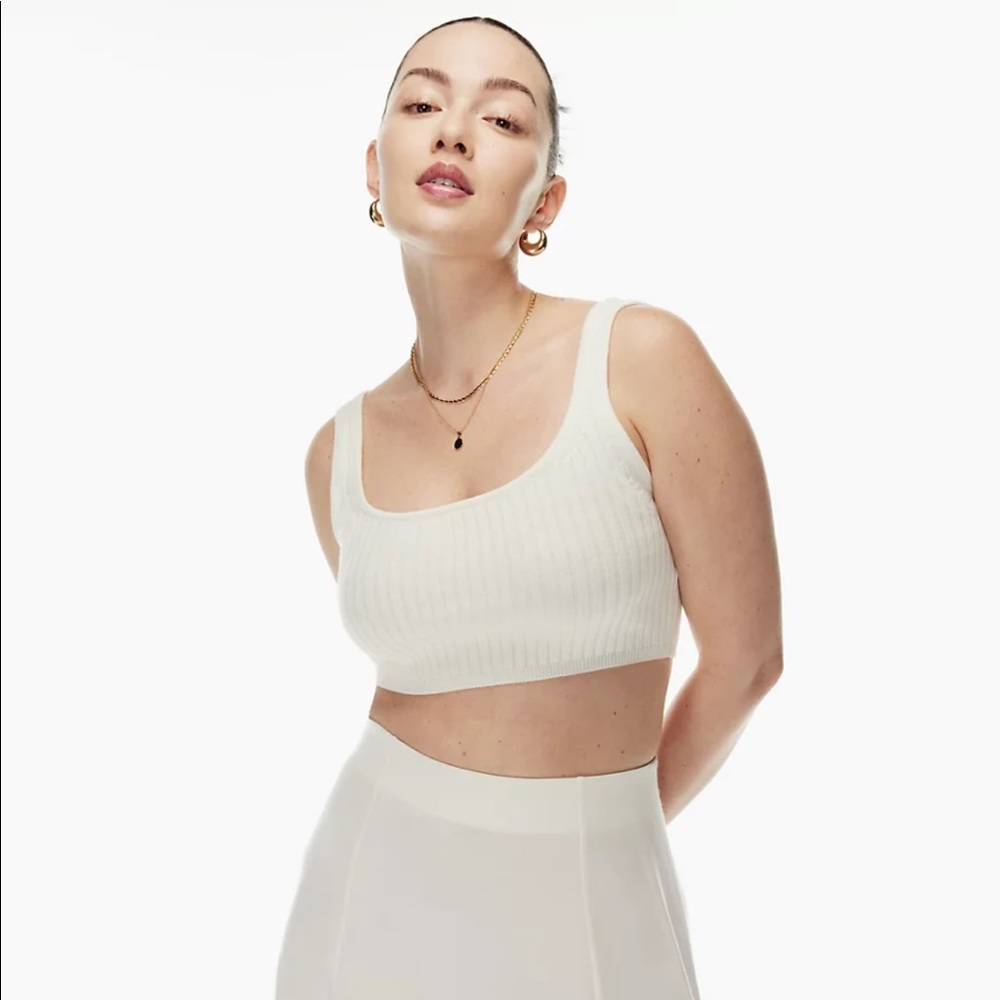 Wilfred Aritizia Ribbed Crop Tank